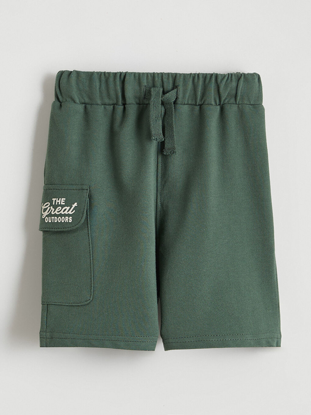 Elasticated Waist Printed Boys' Shorts 2 Pack-1