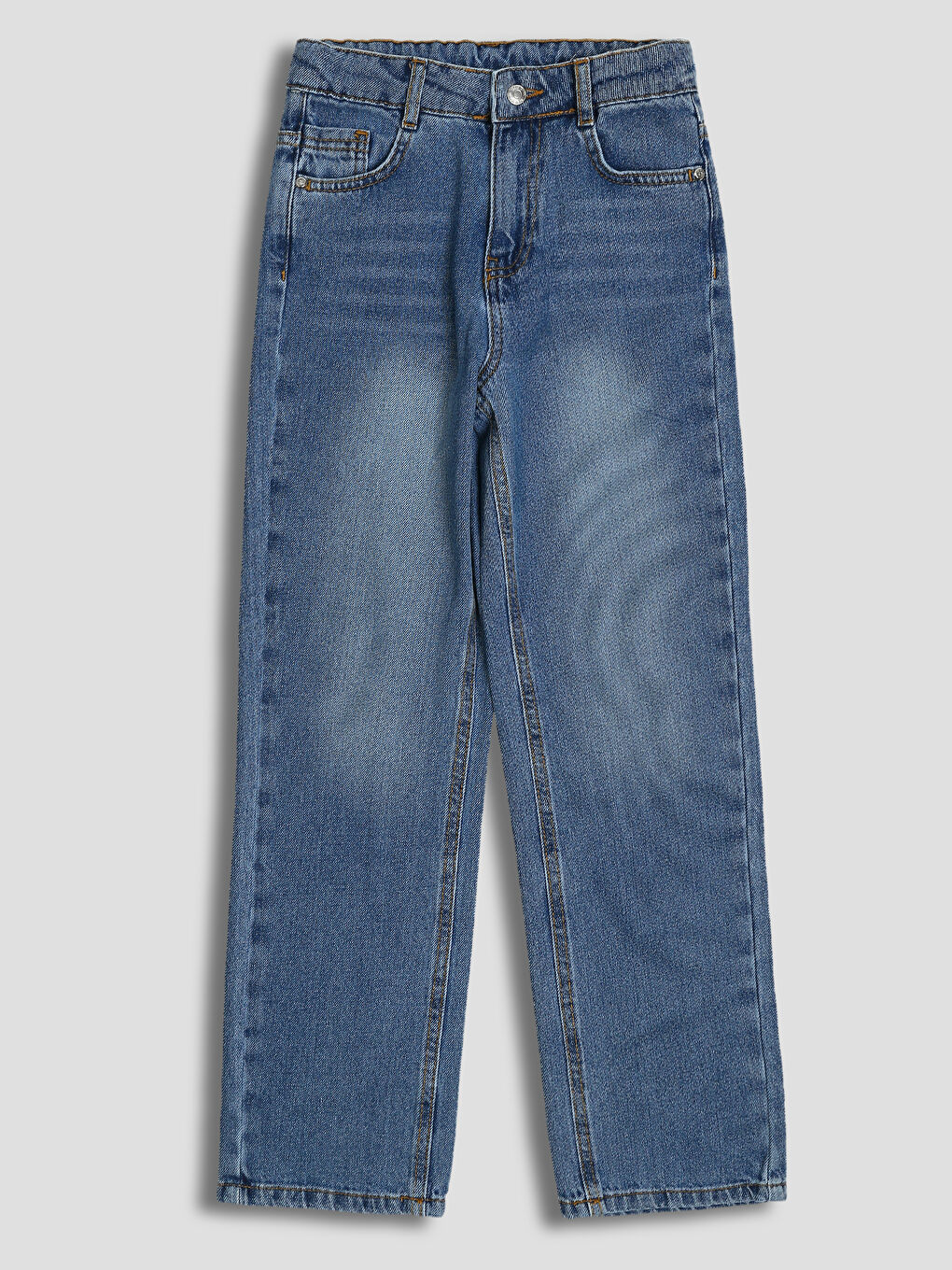Elasticated Waist Girls' Jeans