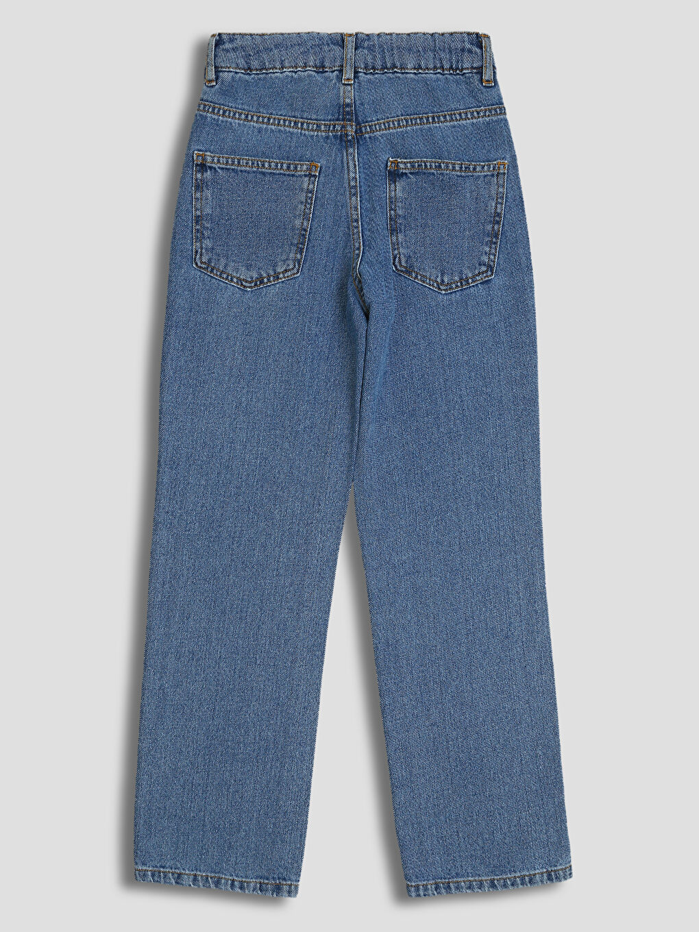 Elasticated Waist Girls' Jeans-1