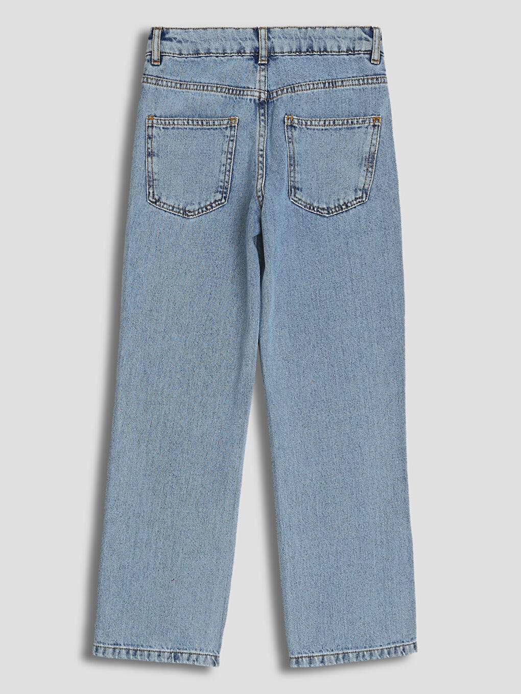 Elasticated Waist Girls' Jeans-1