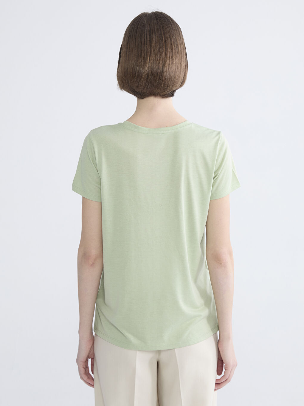 Әйелдер жасыл Футболка-3