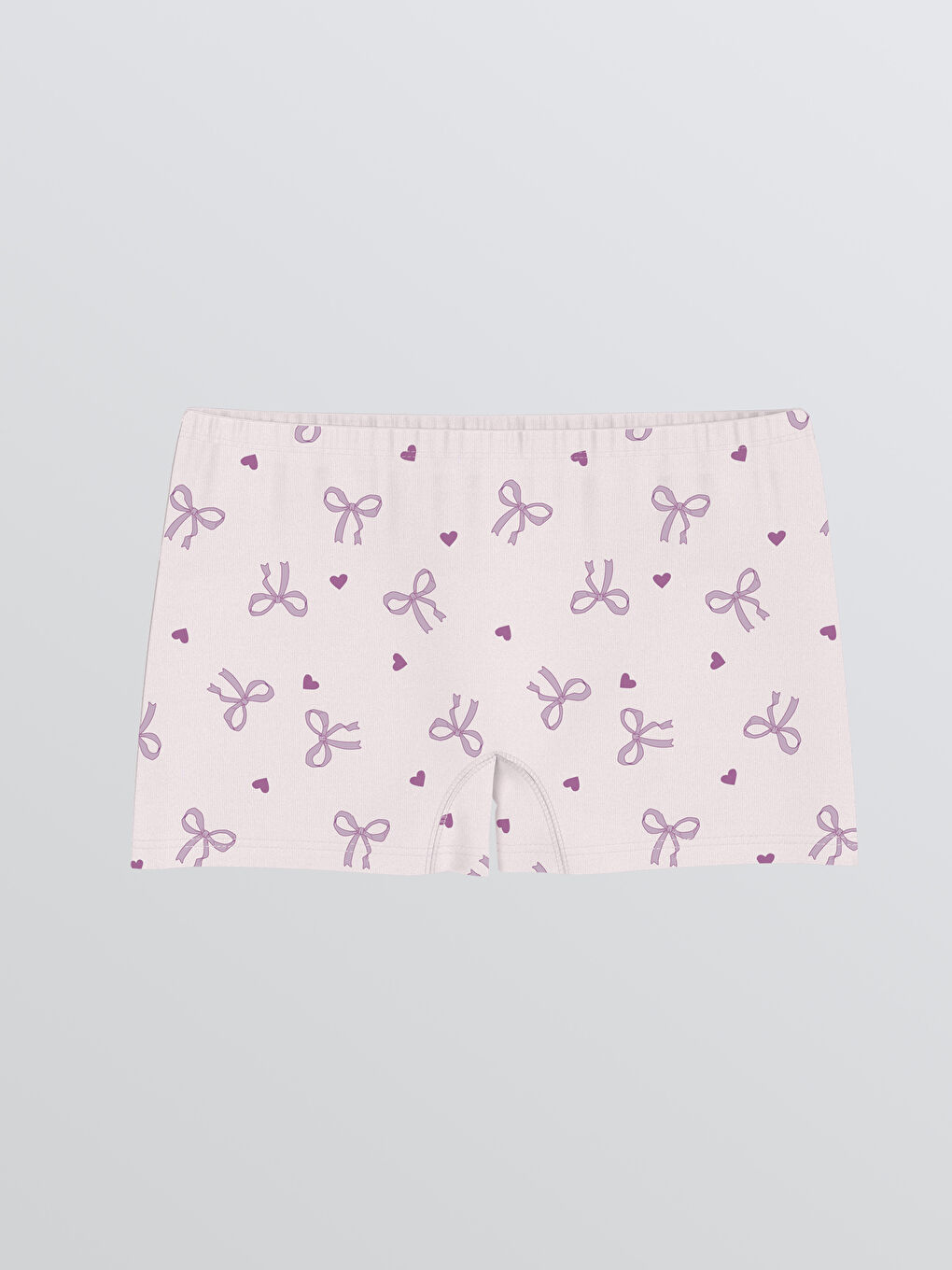 Pembe Desenli Kız Çocuk Boxer 3'lü-3