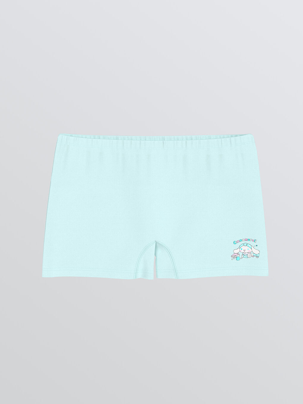 Girl WHITE Boxer Trunks-1