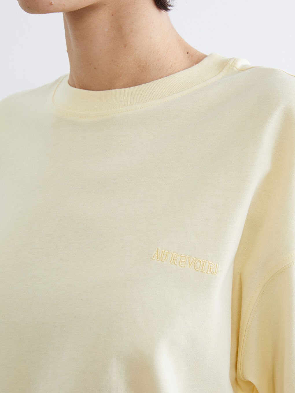 Woman YELLOW T-Shirt-2