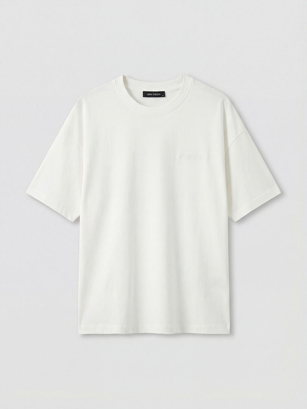 Crew Neck Embroidered Women's Oversize T-Shirt