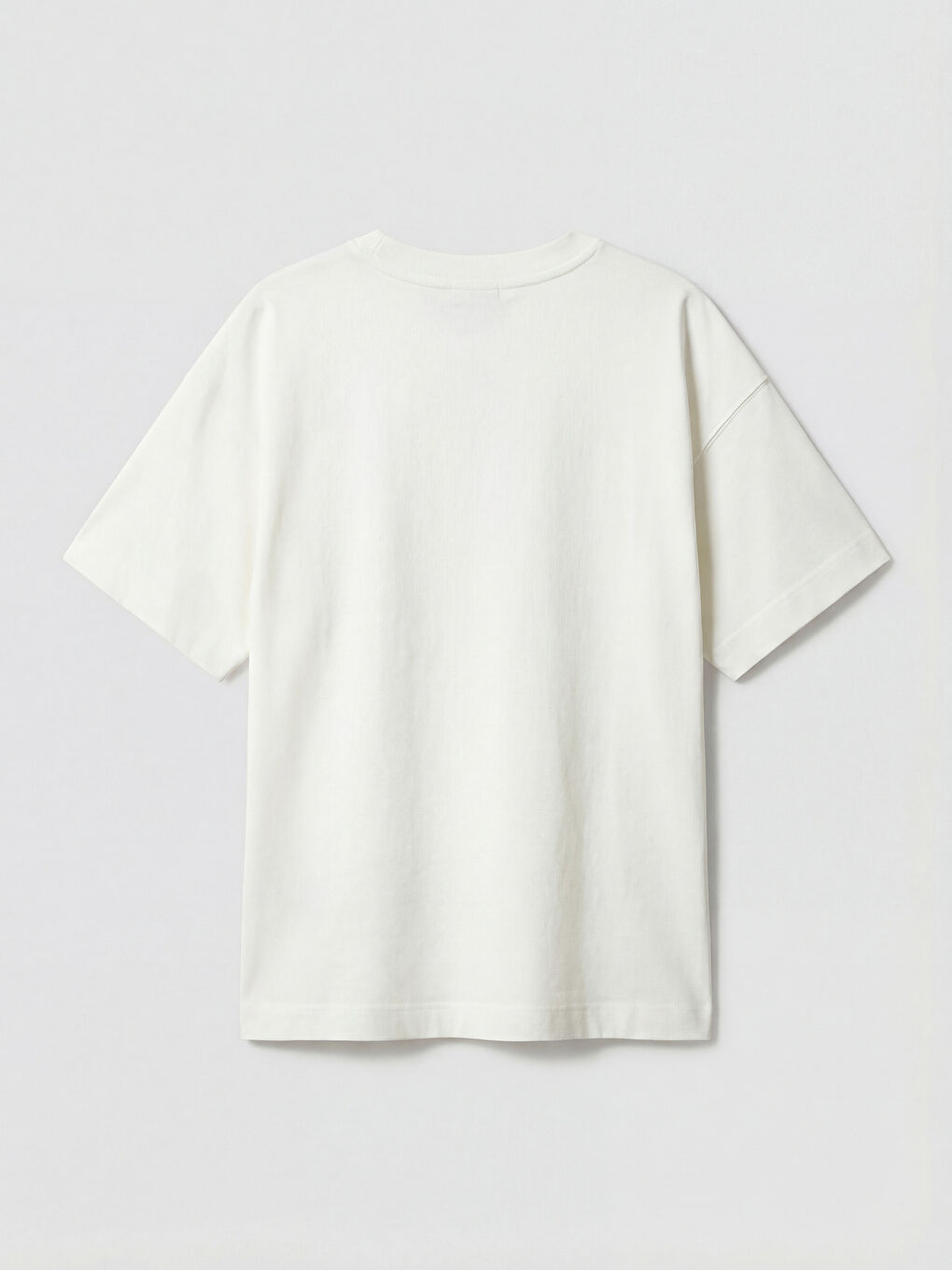 Crew Neck Embroidered Women's Oversize T-Shirt-1