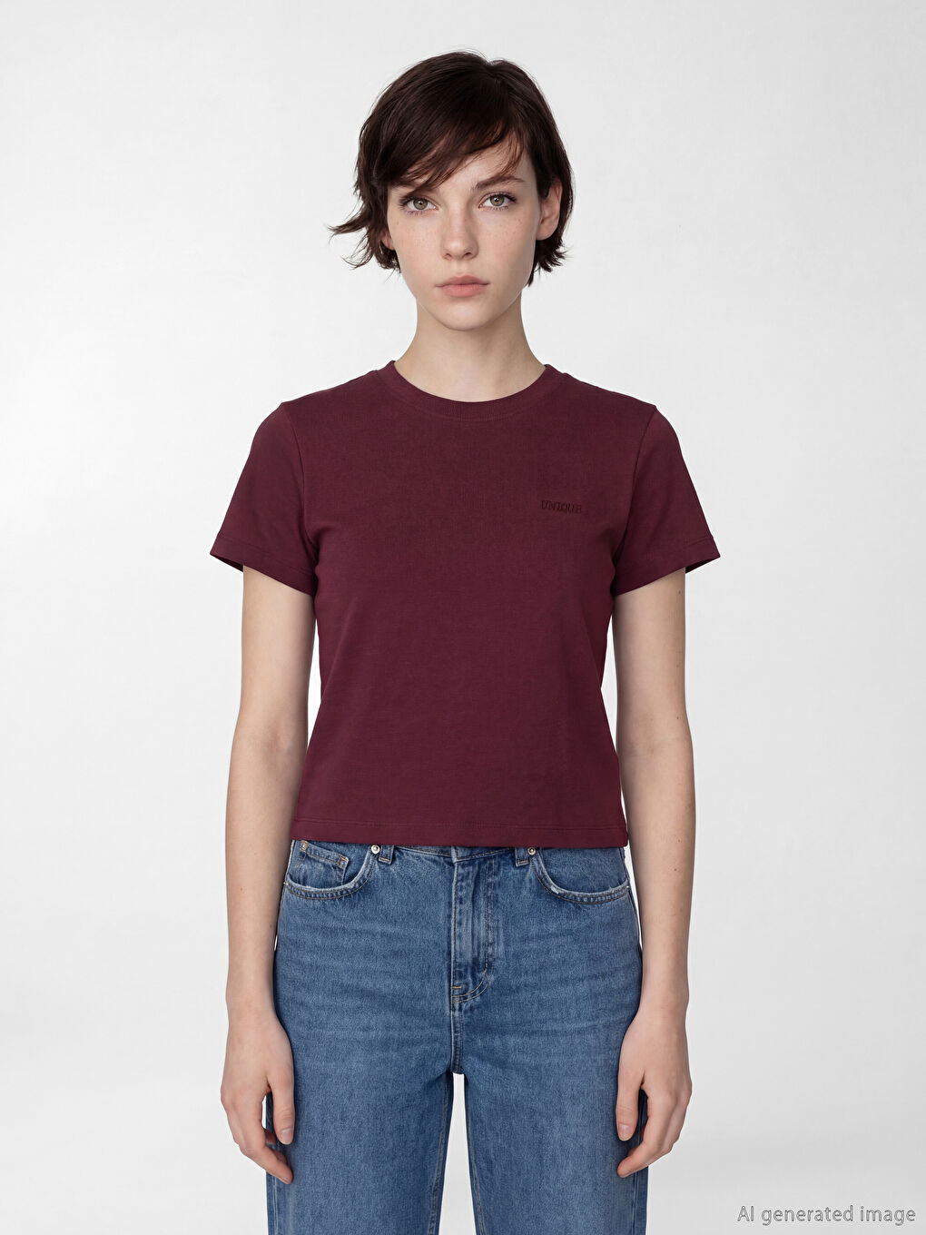 تیشێرتی ژنانه‌ به‌ قه‌باره‌ قه‌ڵاوه‌ و هه‌ڵكێشراو-1