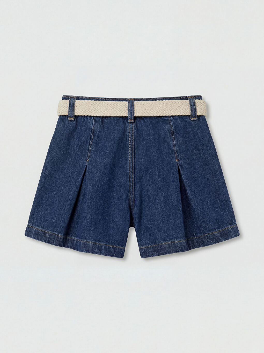 Girl INDIGO Denim Shorts-1