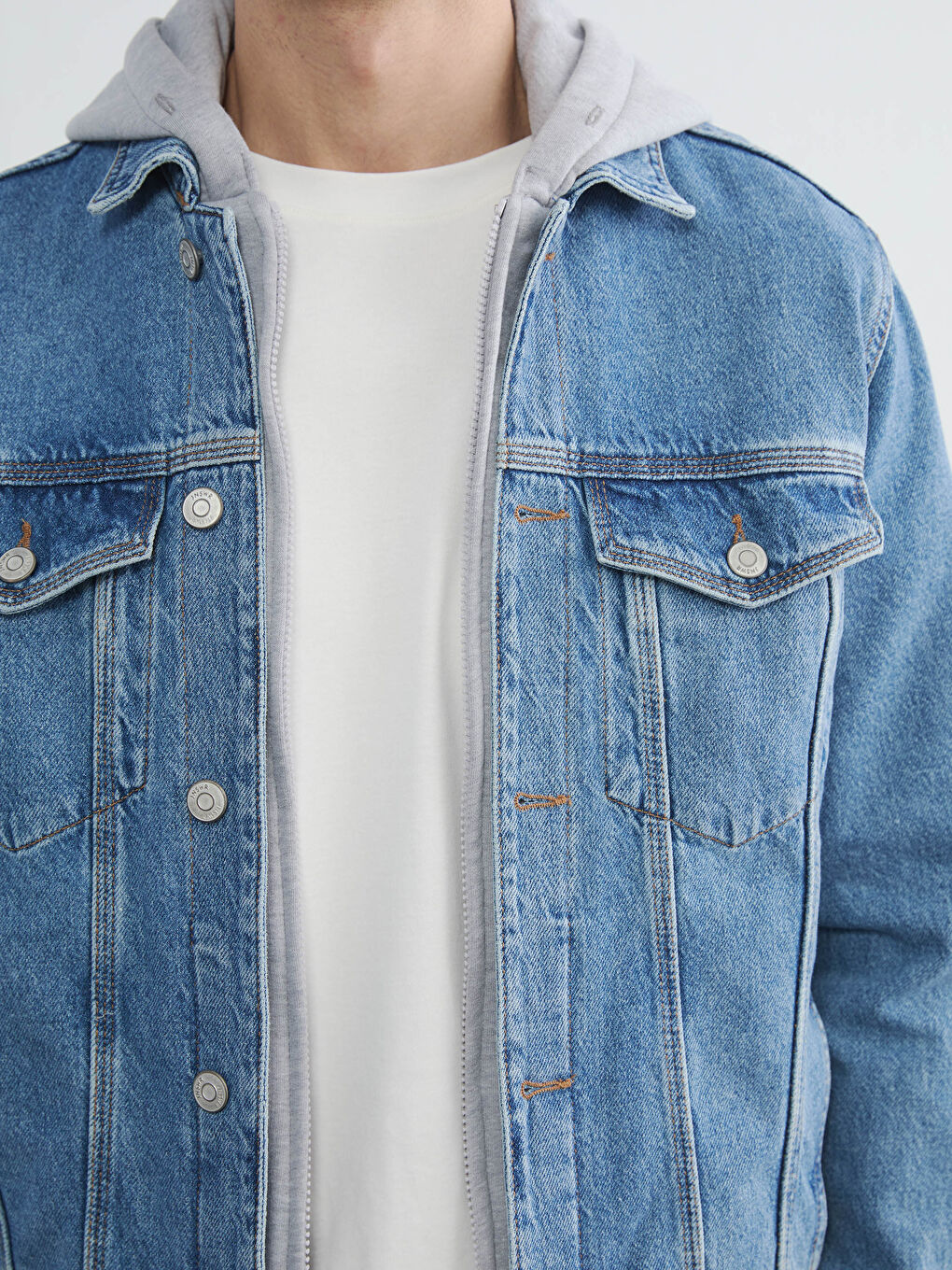 Palton din Denim INDIGO Bărbat-2