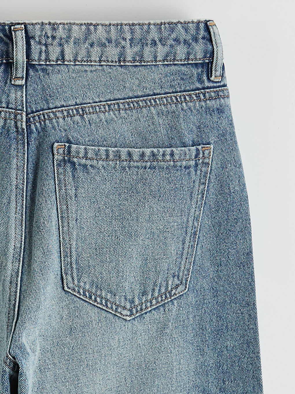 Женские джинсы широкого кроя-6