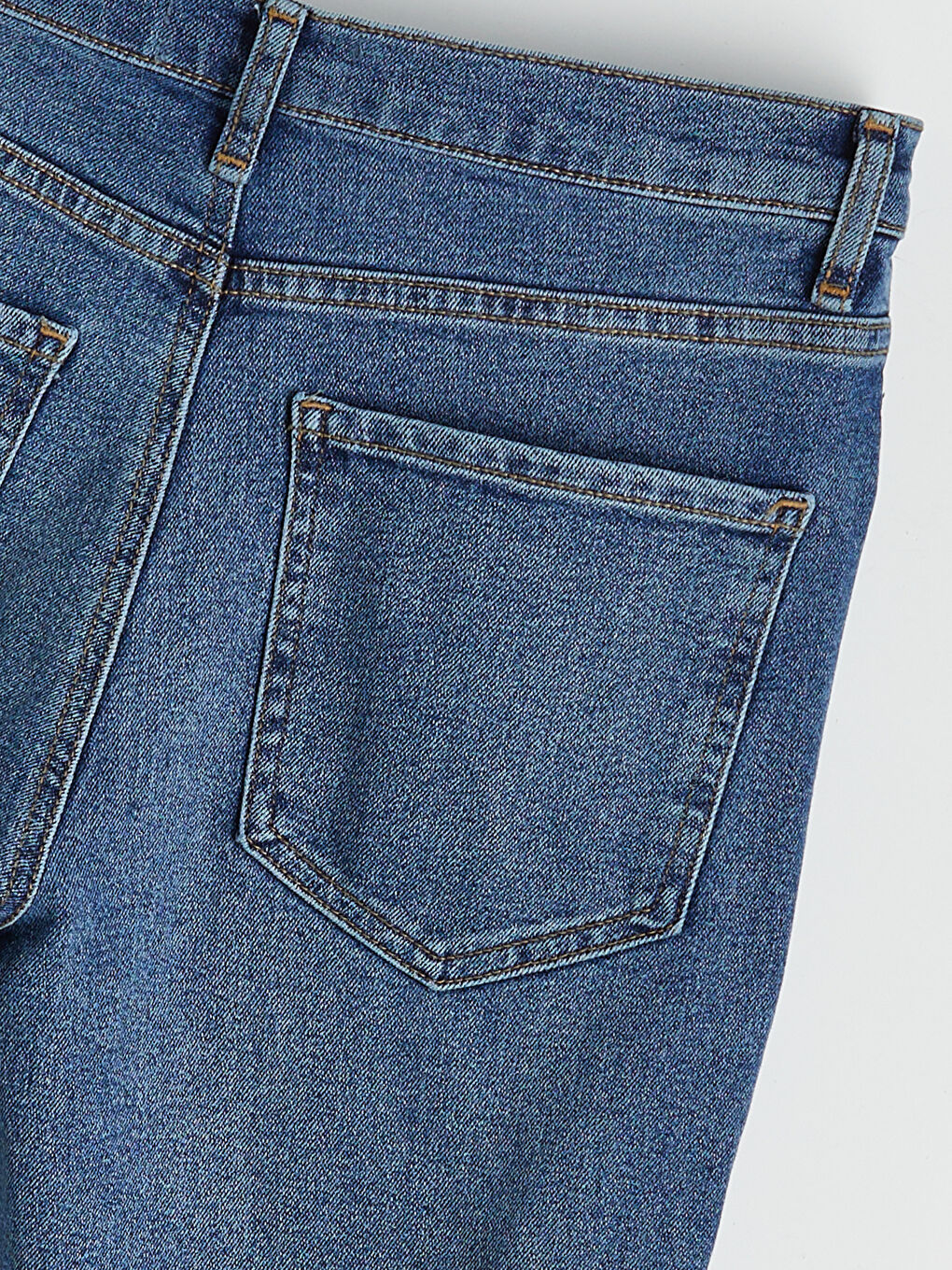 İndigo Slim Fit Kadın Jean Pantolon-1