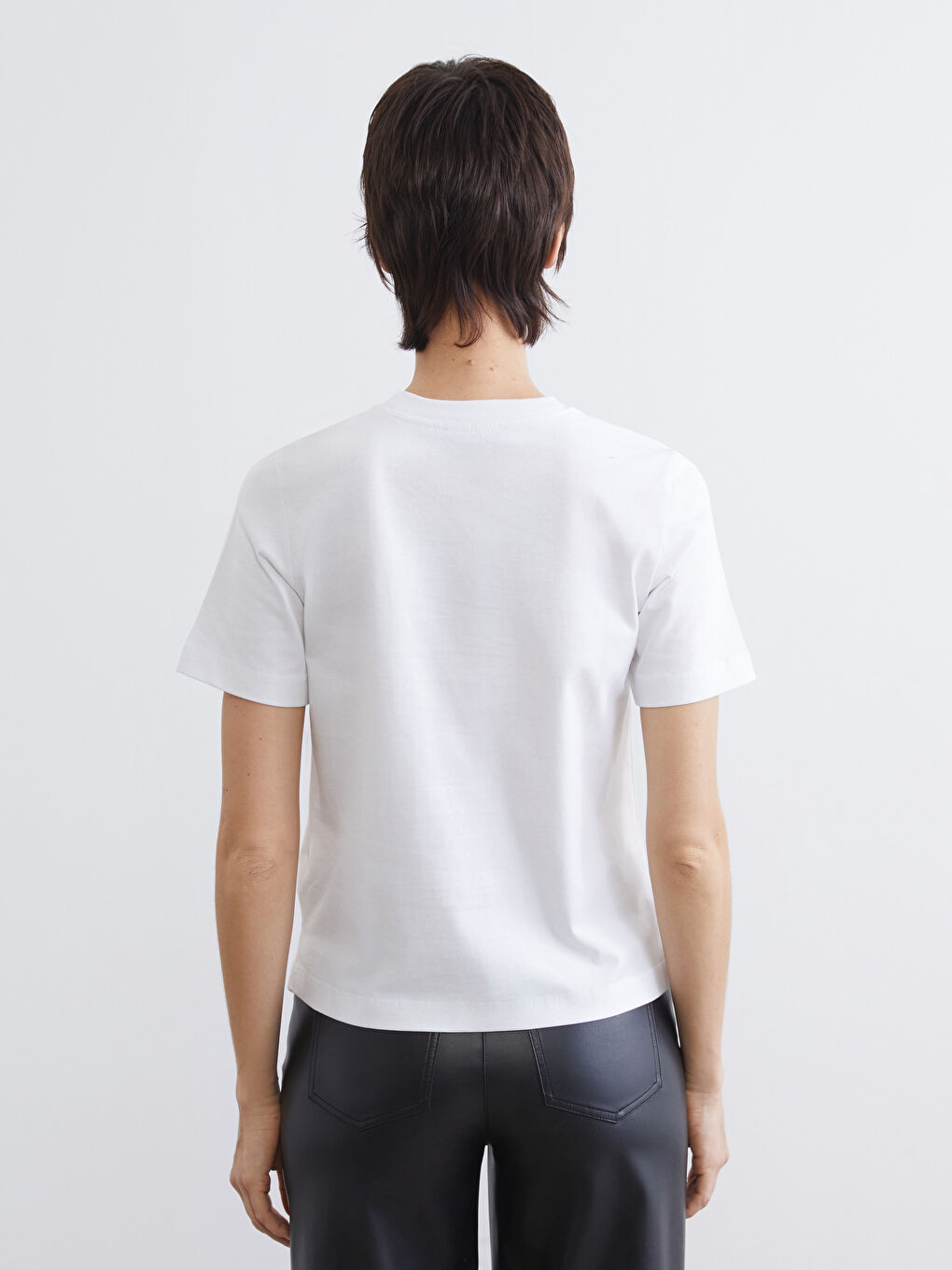 Woman WHITE T-Shirt-3