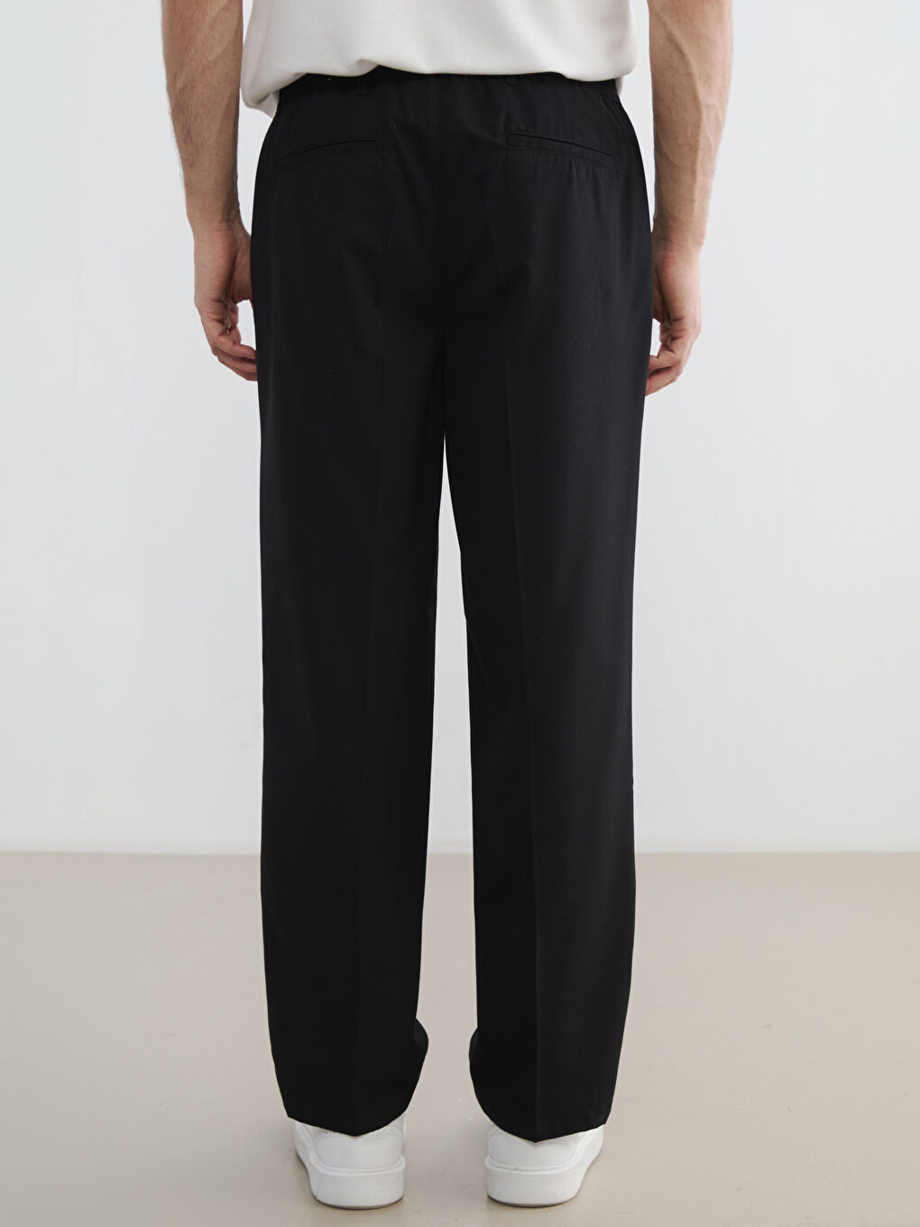 Man BLACK Trousers-3