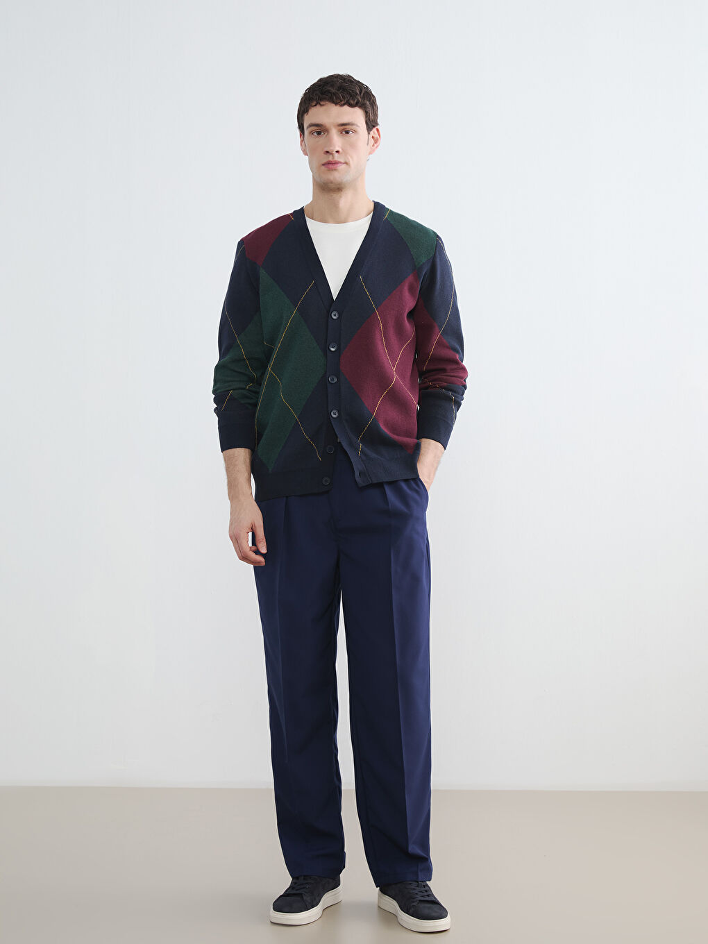 Man NAVY Formal Dress Trousers