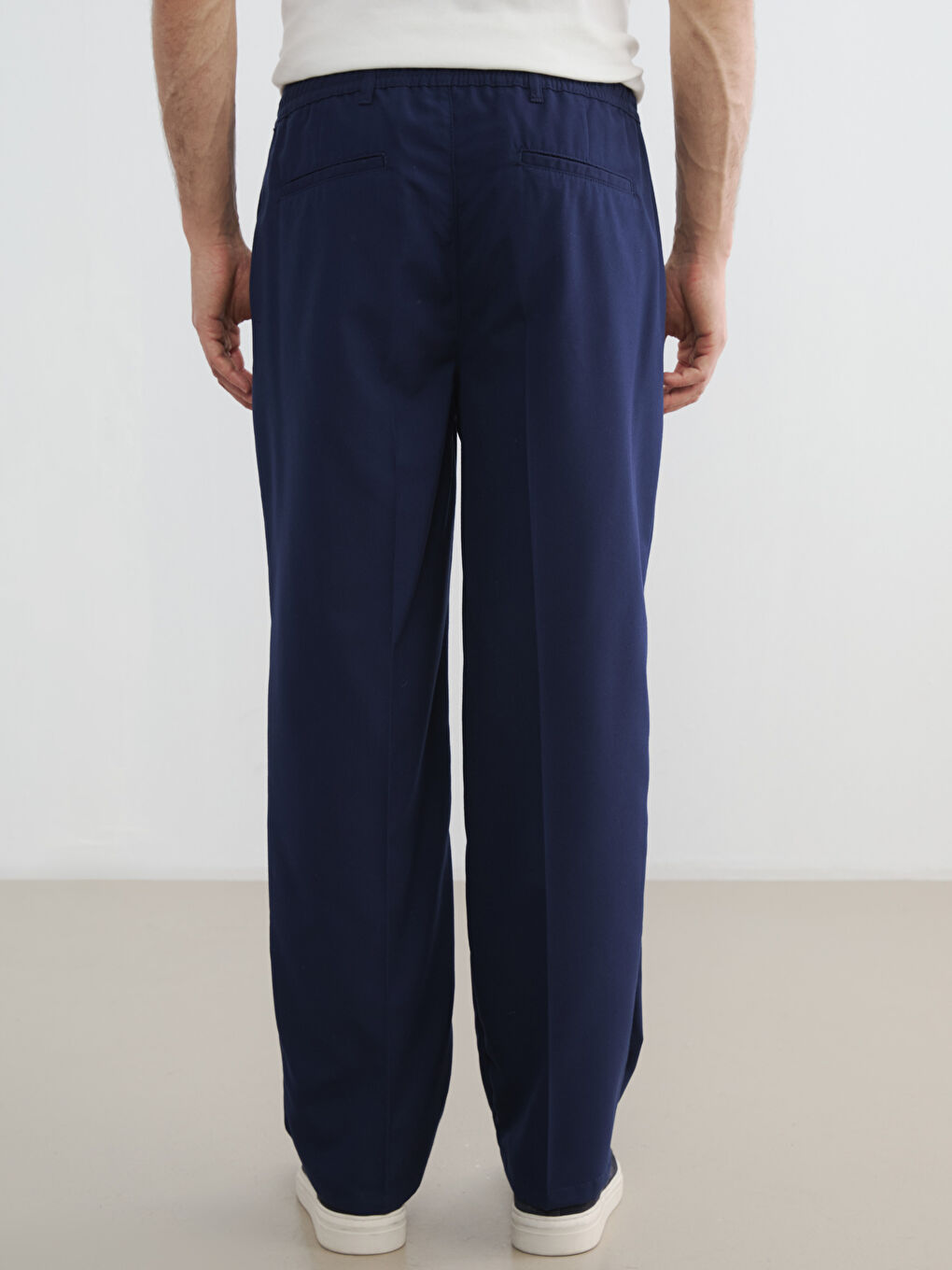 Man NAVY Formal Dress Trousers-3