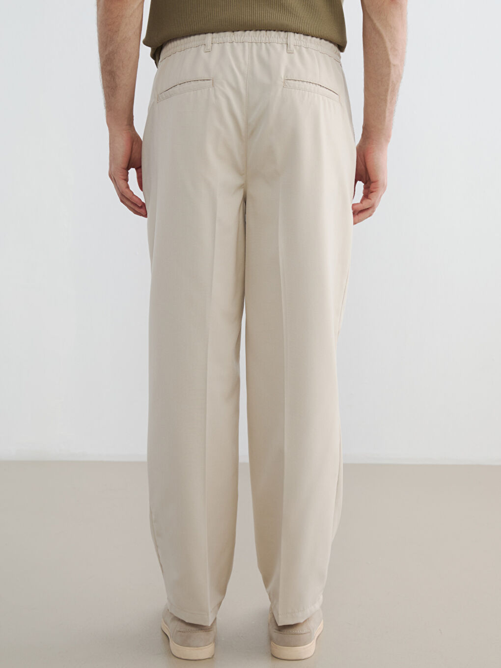 Man BEIGE Trousers-3
