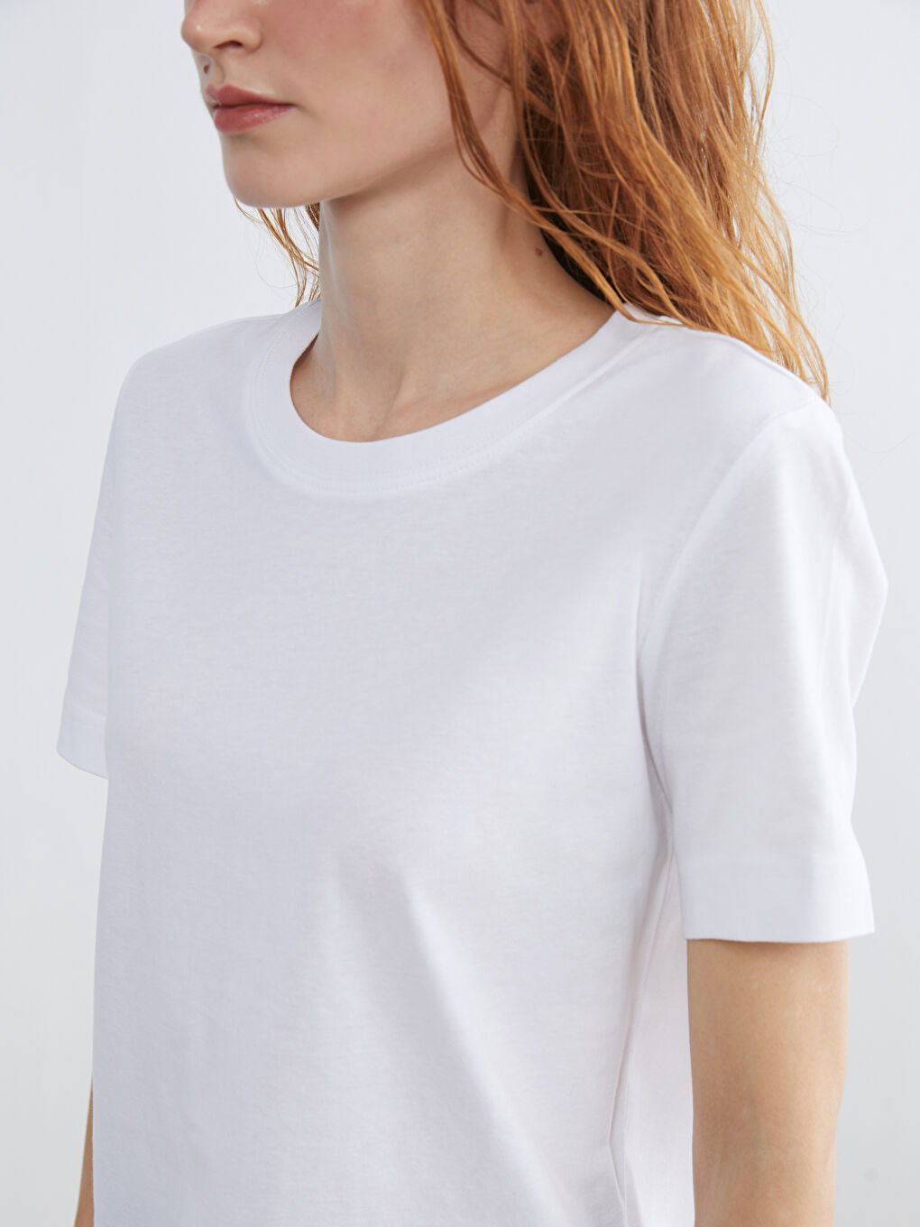 Әйелдер ақ Футболка-2