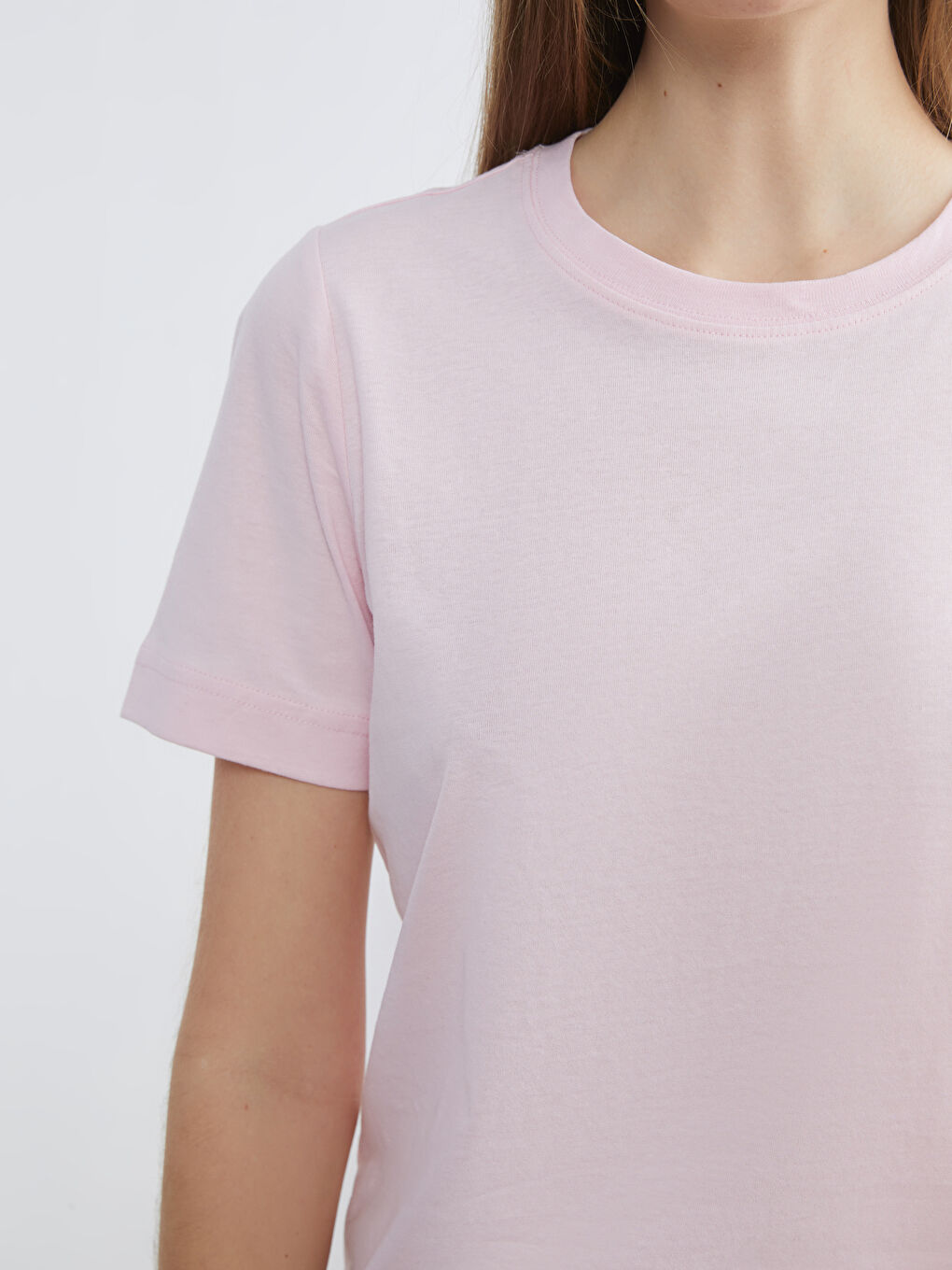 Әйелдер қызғылт Футболка-2