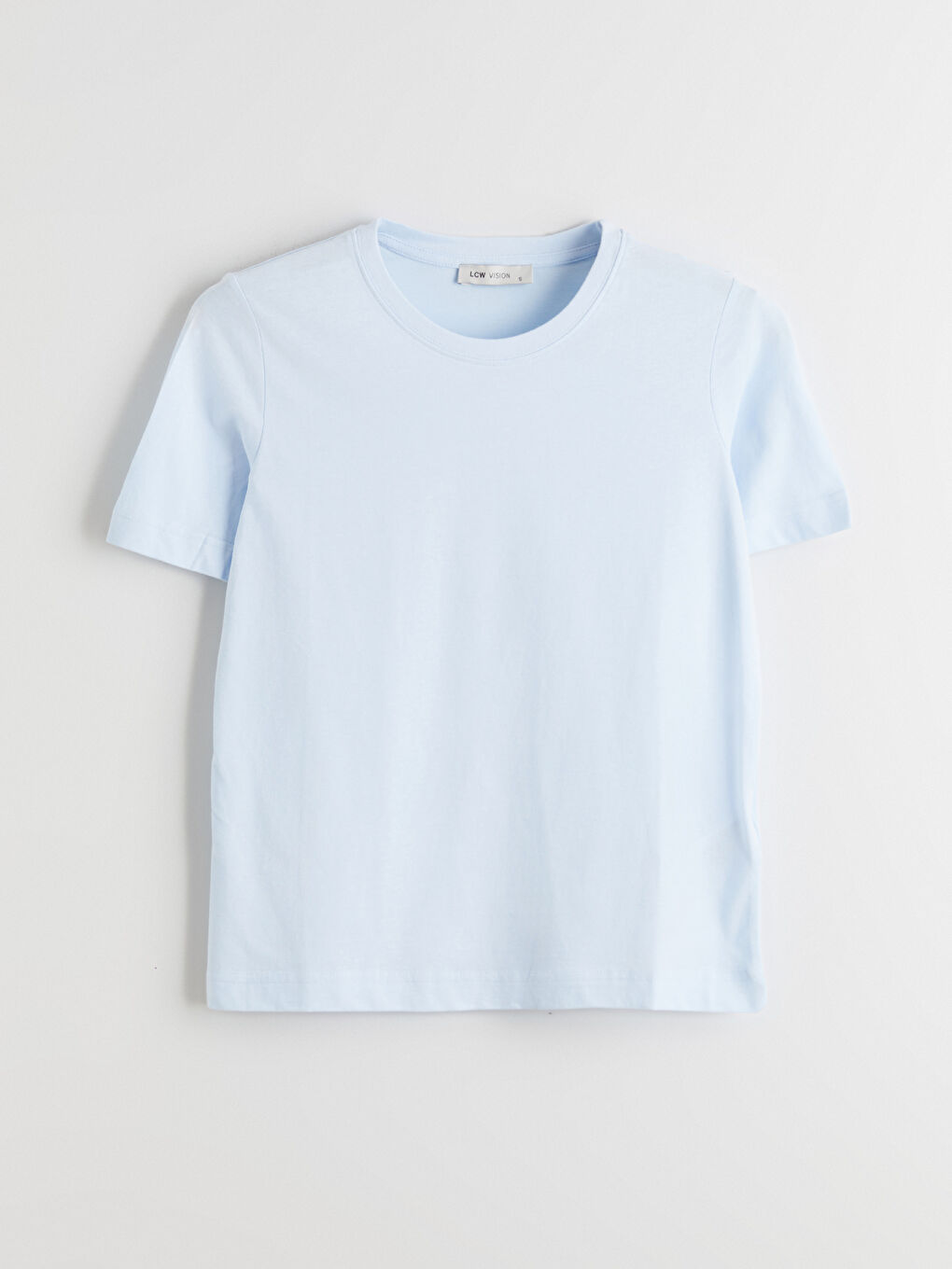 Женская футболка с круглым вырезом-4