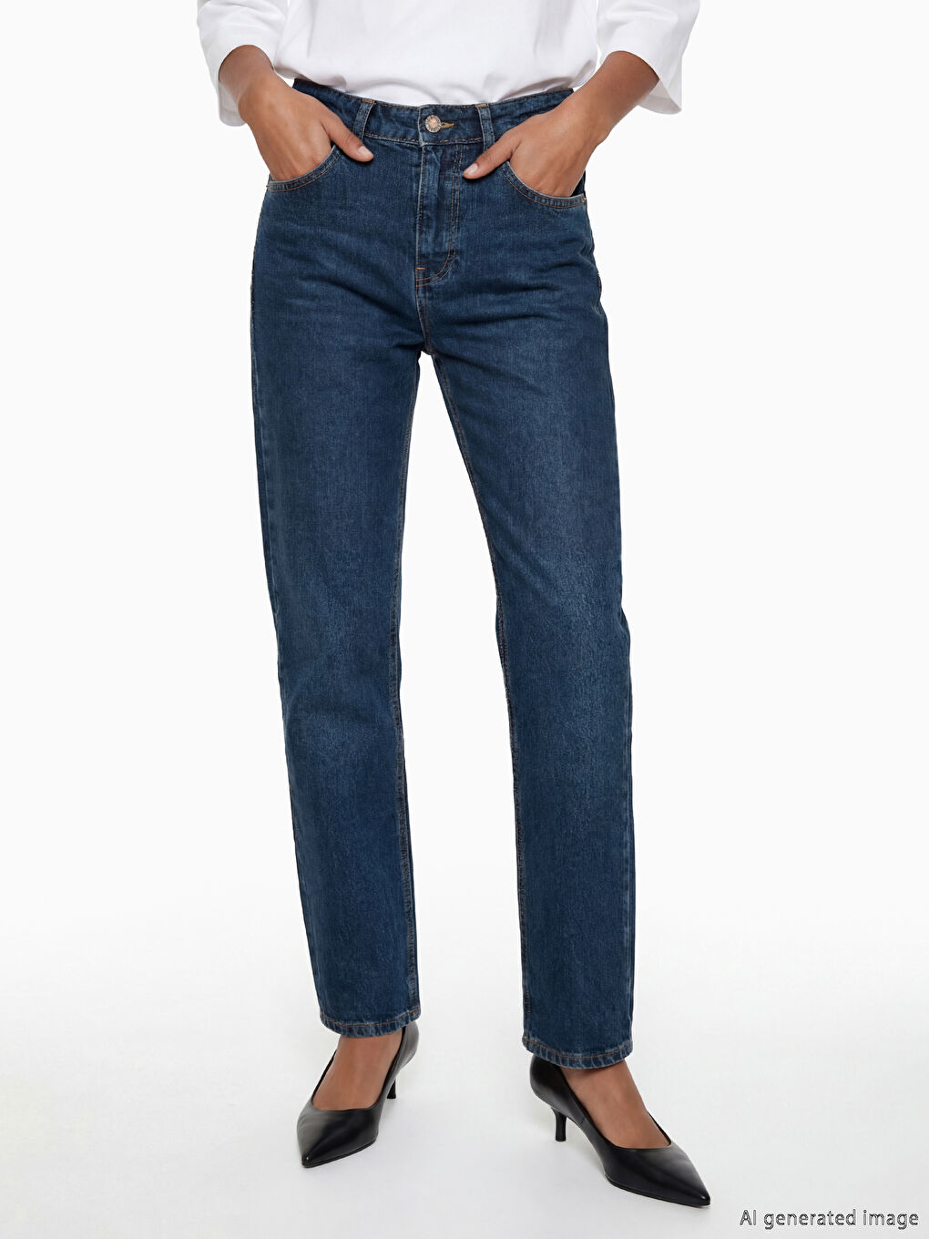 Mom Fit Women's Jeans-4