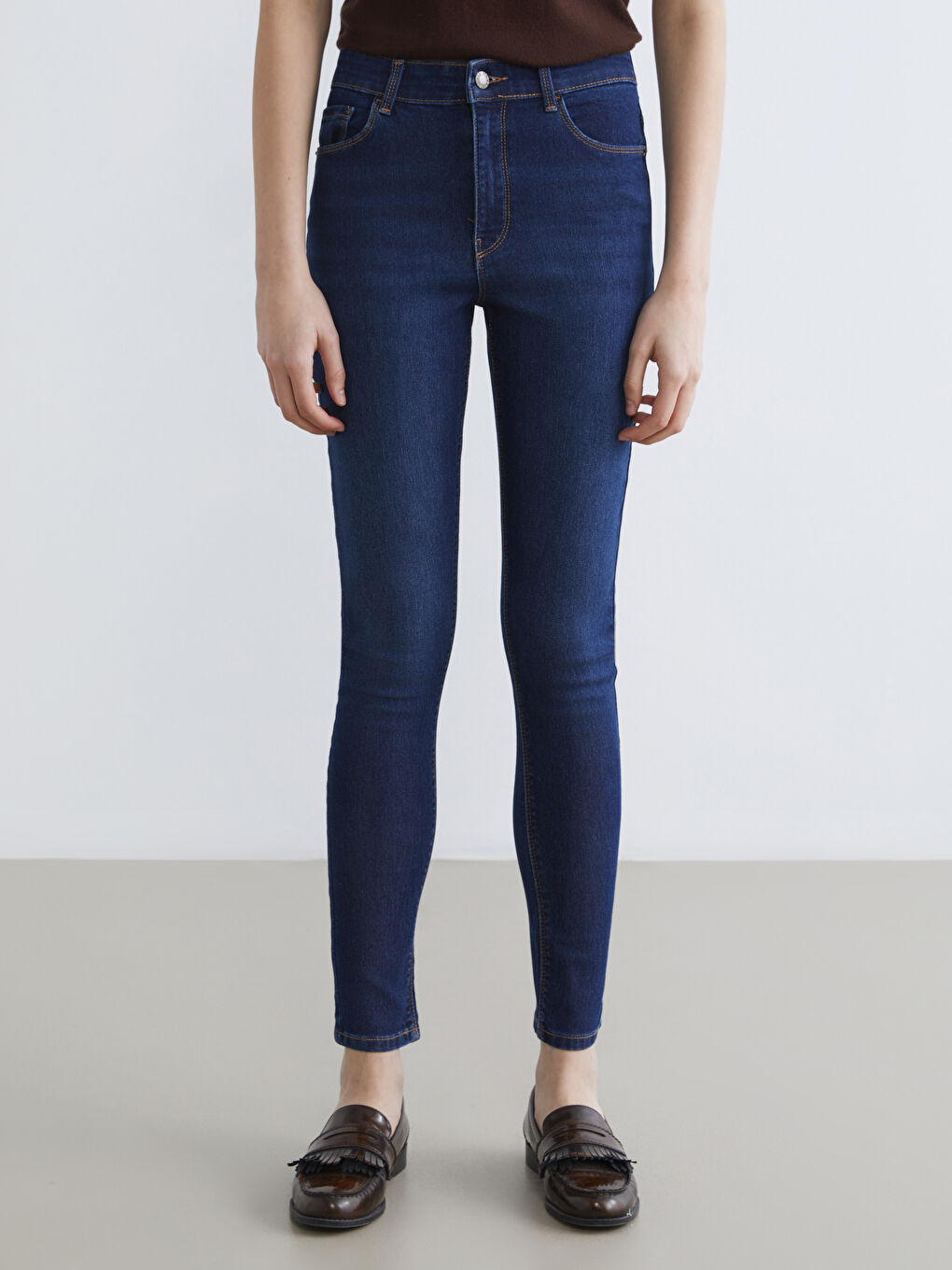 İndigo Jüpiter Süper Skinny Fit Kadın Jean Pantolon-1