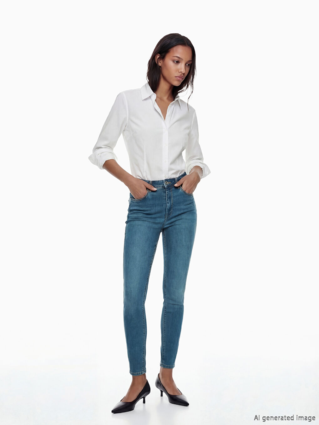 İndigo Jüpiter Süper Skinny Fit Kadın Jean Pantolon	