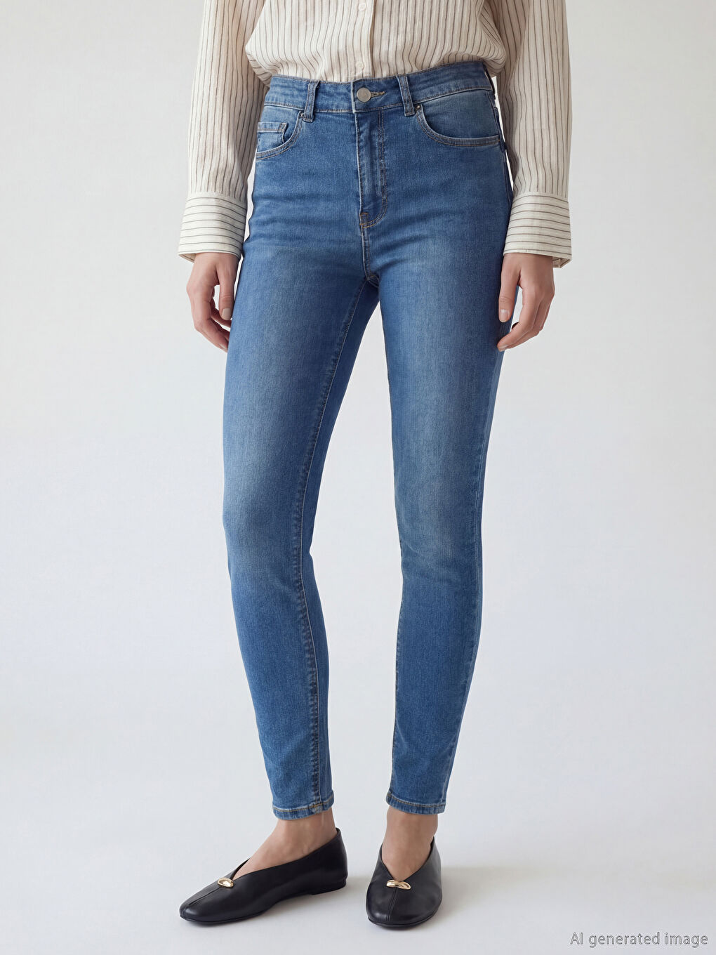 İndigo Jüpiter Süper Skinny Fit Kadın Jean Pantolon	-1