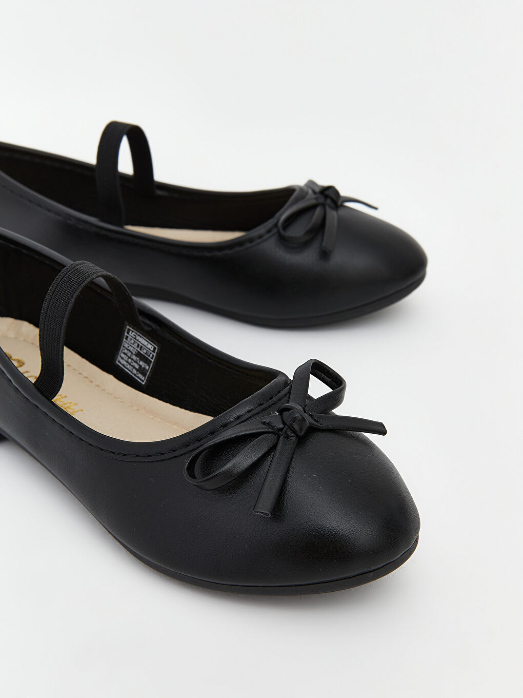 Bow-Detailed Baby Girl Ballerinas-2