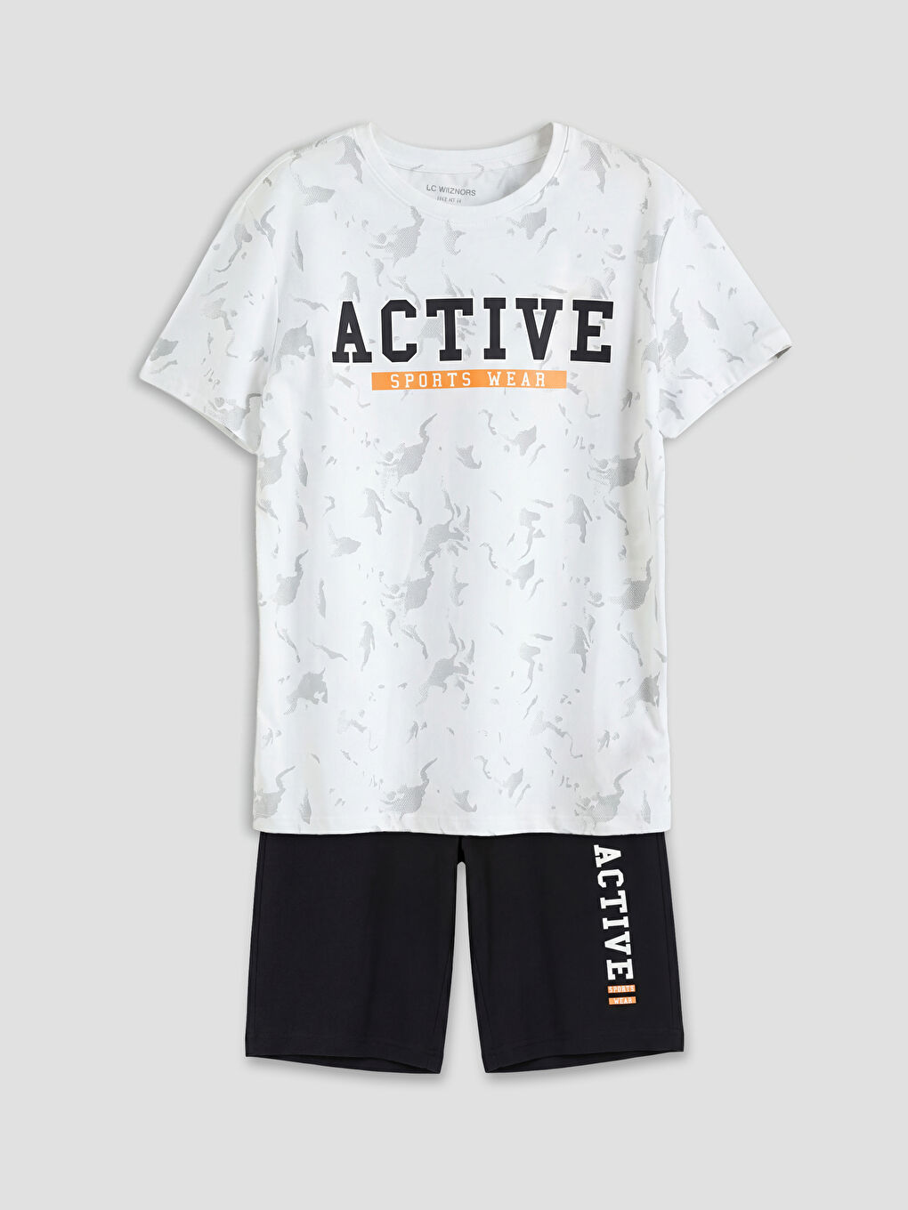 Junge WEISS Kurzes Pyjama-Set