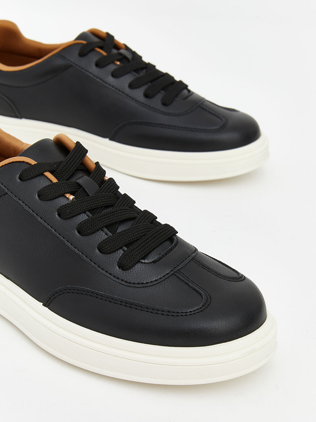 Mann SCHWARZ Anzugschuhe-2