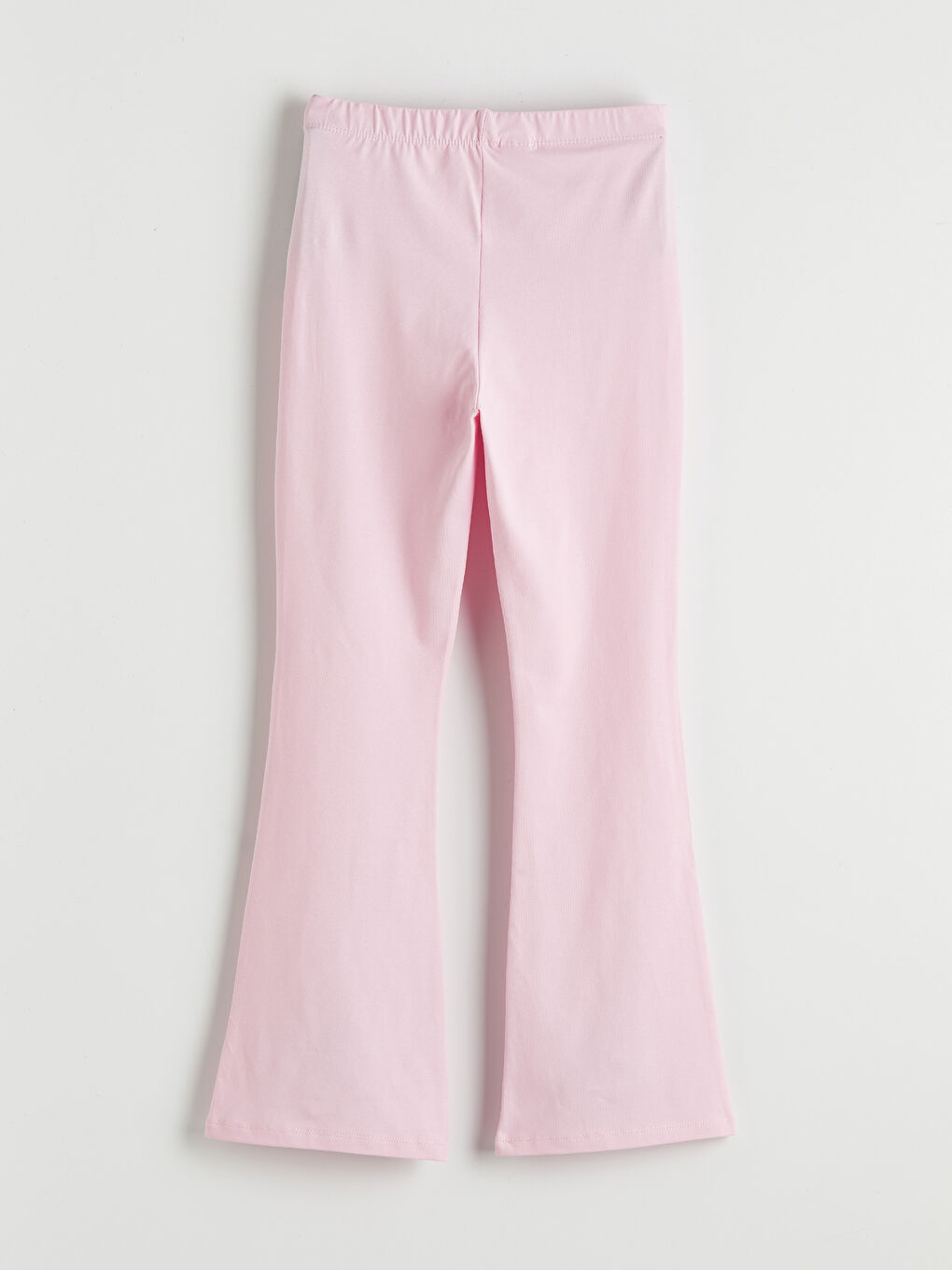 Pembe Kız Çocuk İspanyol Paça Tayt-1