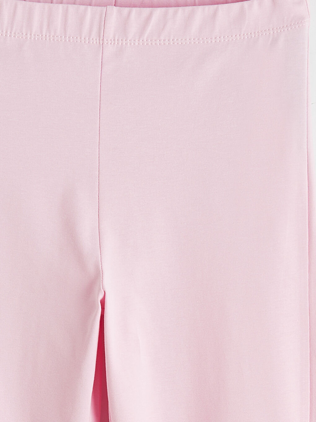 Siyah Beli Lastikli Kız Çocuk İspanyol Paça Tayt 2'li-5