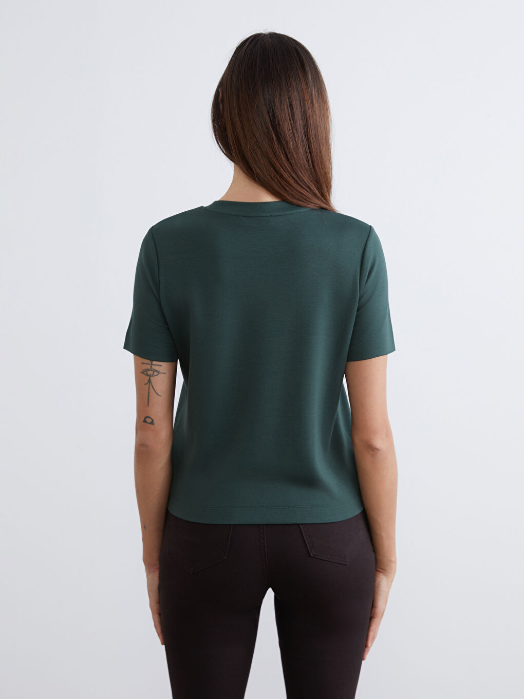 Әйелдер жасыл Футболка-3