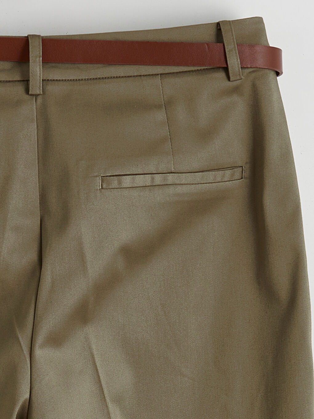 Pantaloni eleganți KAKI Femeie-6