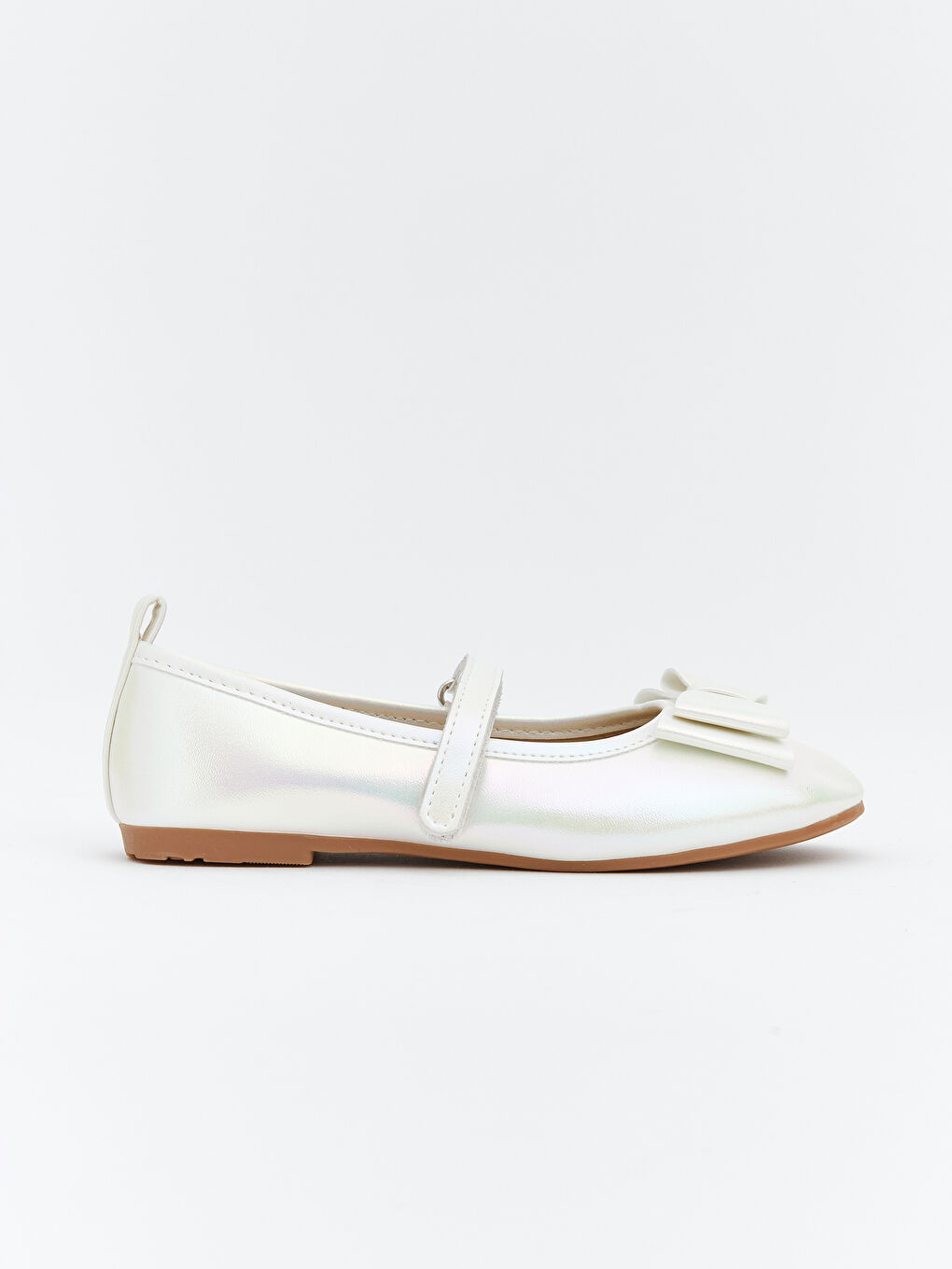 Бантпен безендірілген сәбилерге арналған балетка-1