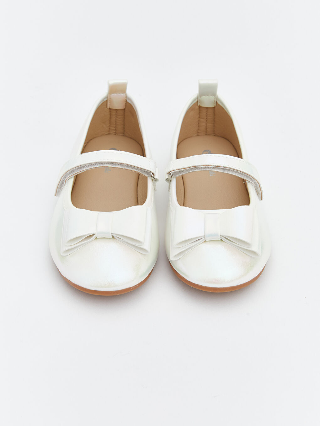 Бантпен безендірілген сәбилерге арналған балетка-2