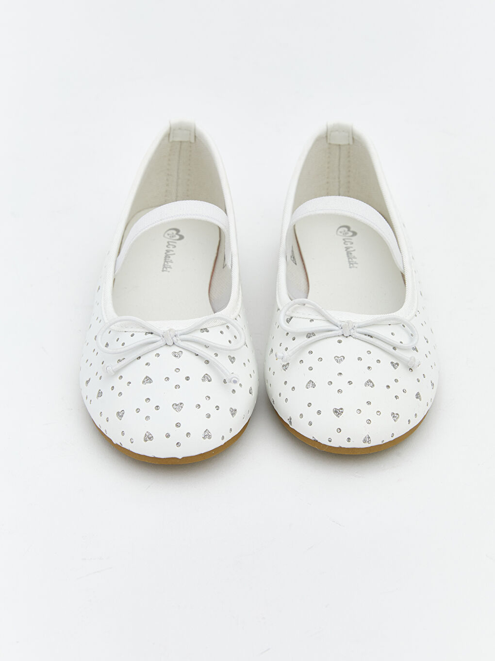 Bow Detailed Baby Girl Flats-2