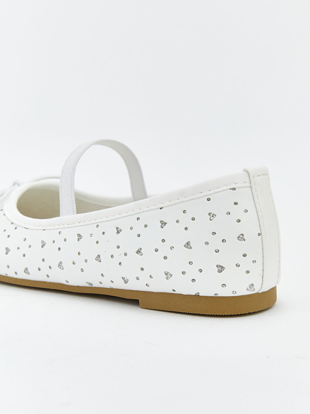 Bow Detailed Baby Girl Flats-4