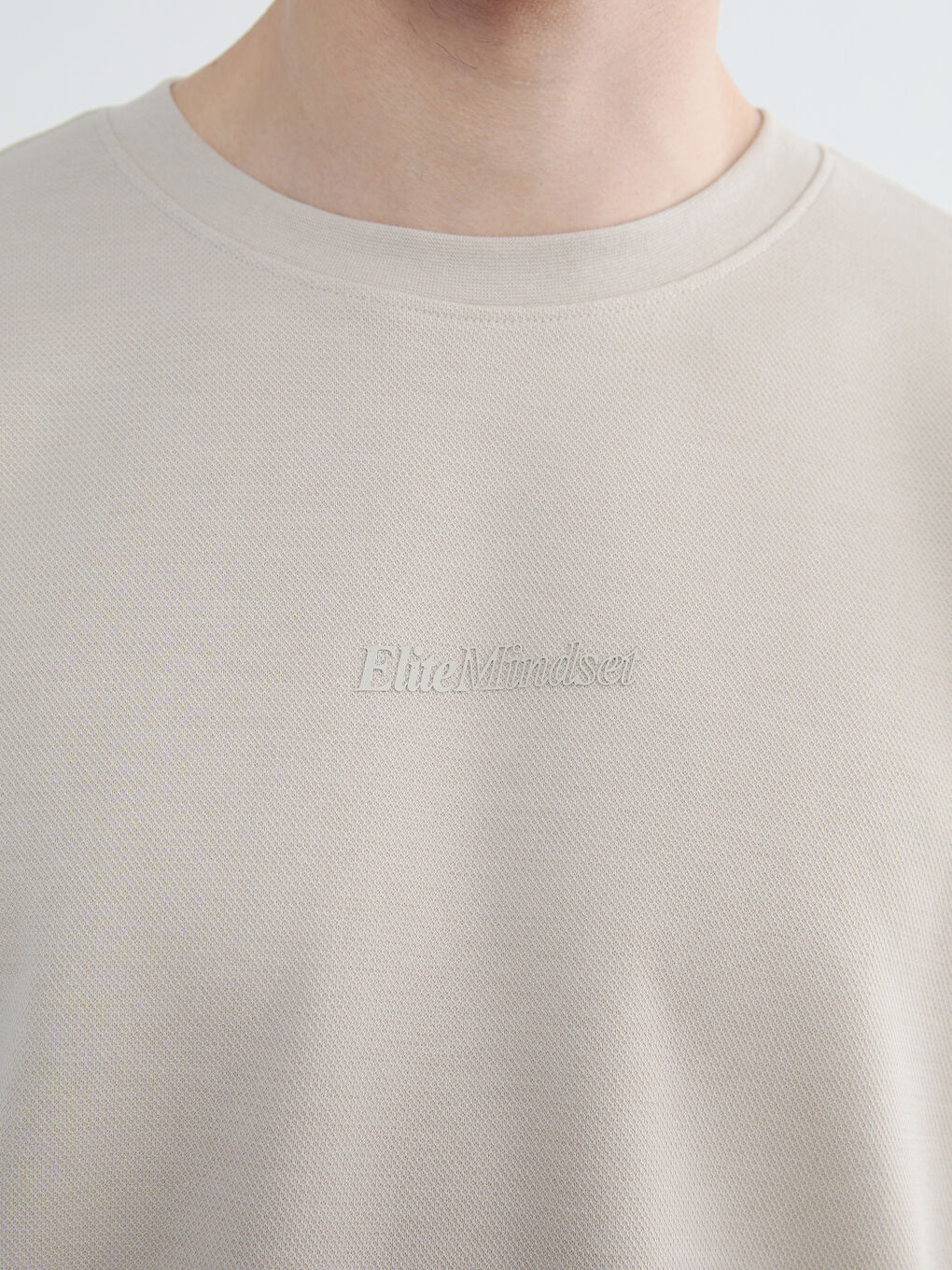 Man BEIGE T-Shirt-2