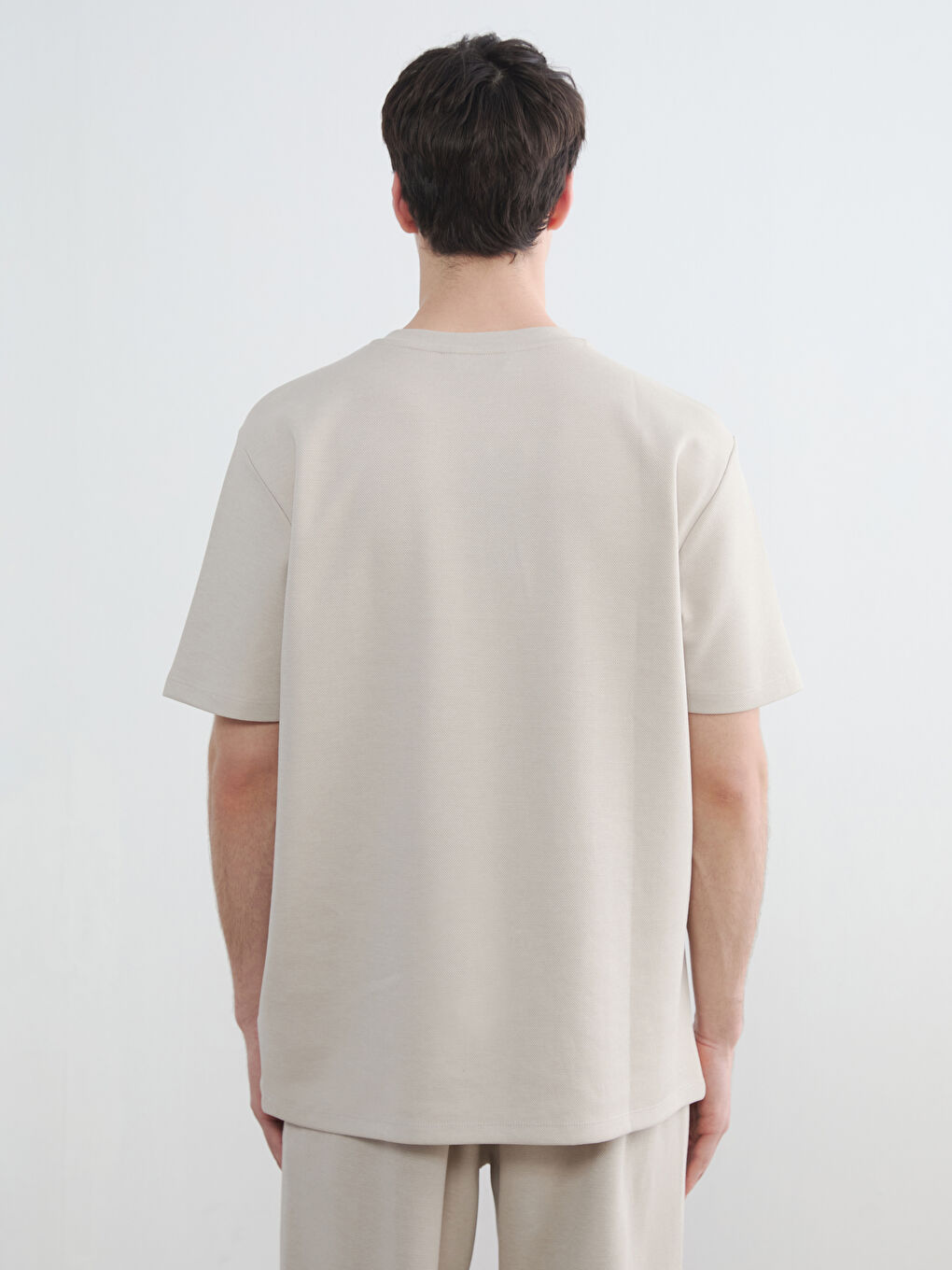Man BEIGE T-Shirt-3