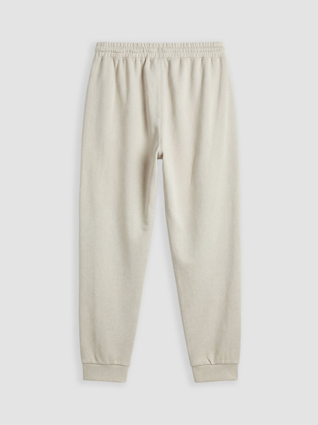 Bej Standart Kalıp Erkek Jogger Eşofman Altı-5