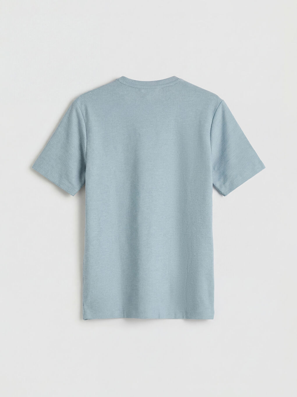 Mavi Bisiklet Yaka Erkek Tişört-1