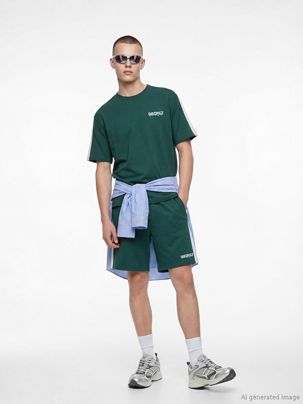 شورت اخضر رجال