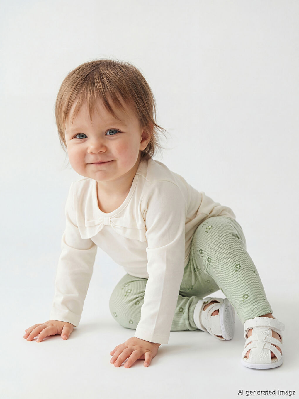 Baby Girl BEIGE Set-1