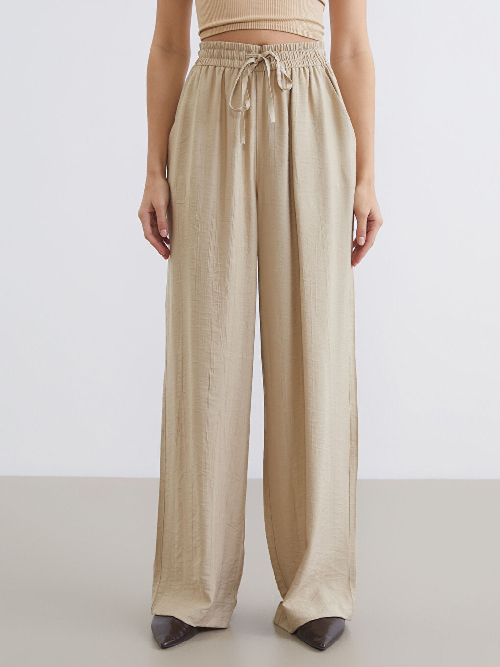 پانتۆڵ بێجی كاڵ ژن-1