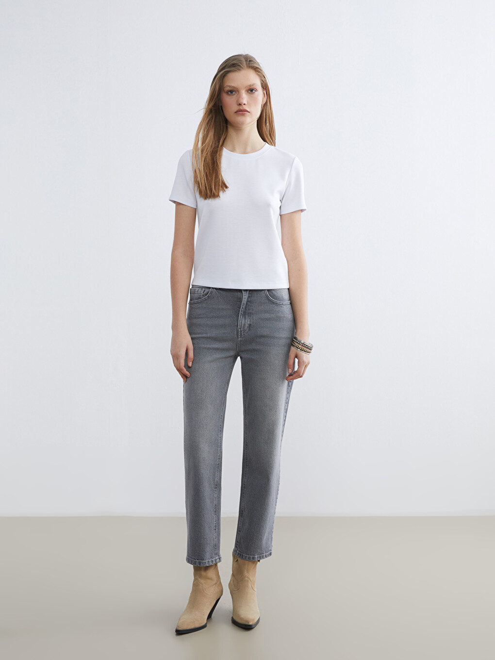 Soft Touch Crew Neck Women's T-shirt-1