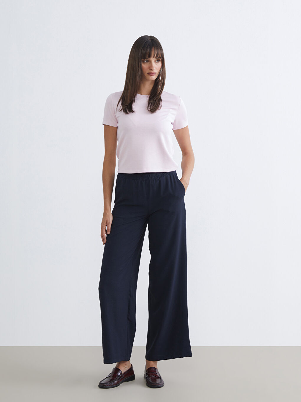 Soft Touch Crew Neck Women's T-Shirt-1