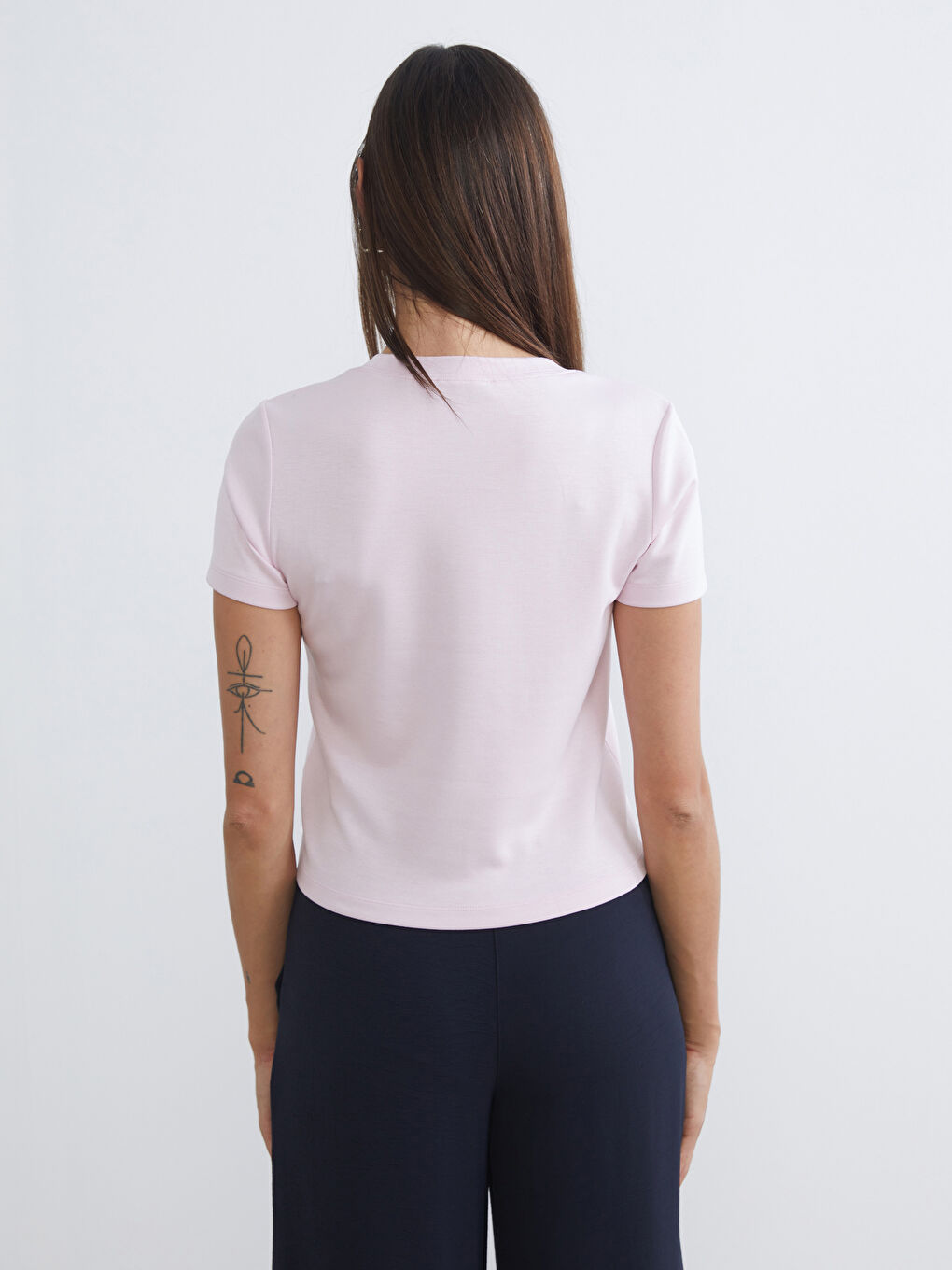 Soft Touch Crew Neck Women's T-Shirt-3