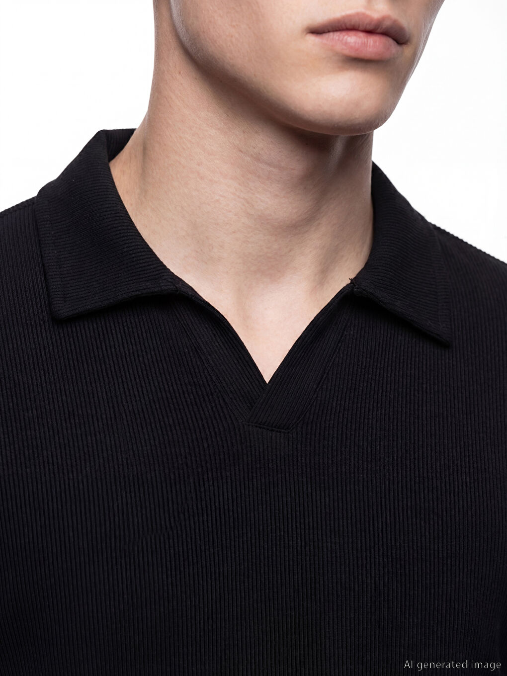 T-Shirt mit Polokragen für Herren-2