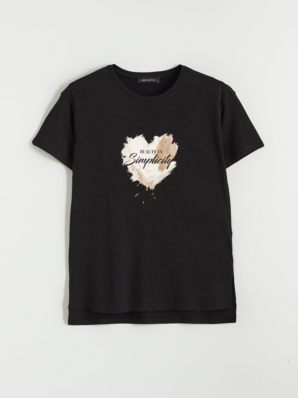 Әйелдер қара Футболка-4